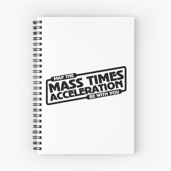 Item preview, Mass Times Acceleration designed and sold by ScienceCorner.