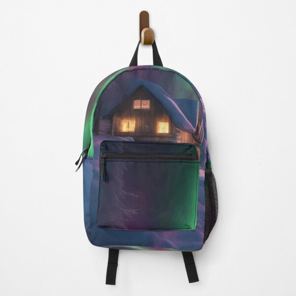Item preview, Majestic Northern Lights in Snow designed and sold by ozdilh.