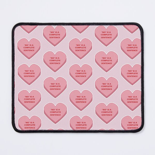 Item preview, Candy Hearts Collection: No is a Complete Sentence designed and sold by TheDrunkPigeon.