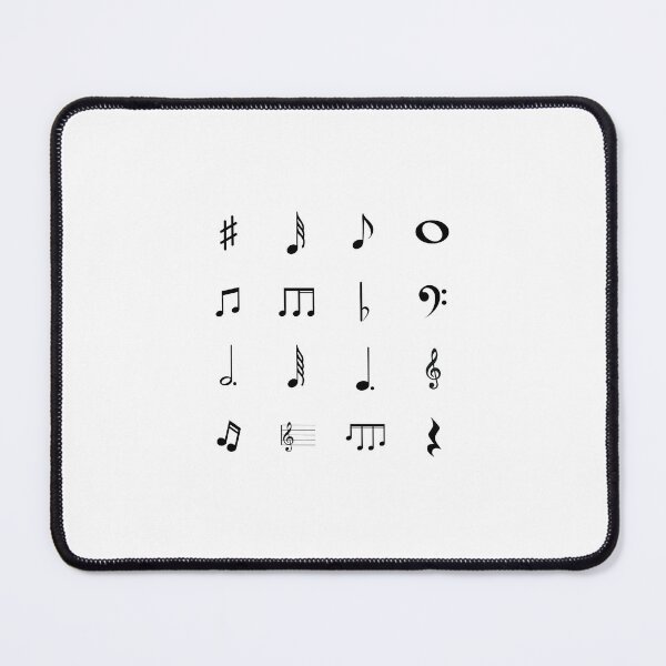 Item preview, 16 miniature music notes pack - designed and sold by Athenasgirl.