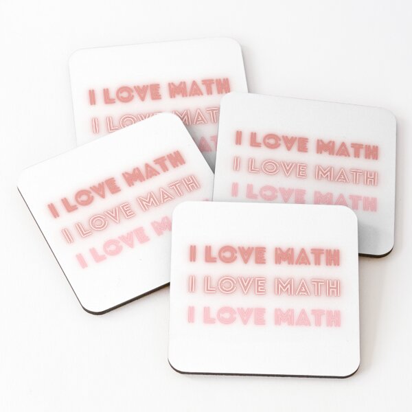 Item preview, i love math Good Vibes T Shirt designed and sold by teacherpeiyuan.