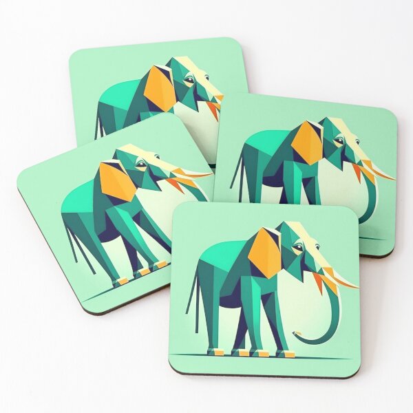 Item preview, Elephant Portrait B designed and sold by Oldetimemercan.