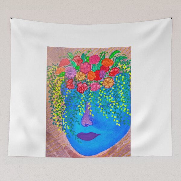 Item preview, Floral Cascade of Emotions - MODERN ART  designed and sold by yellow4coalarts.