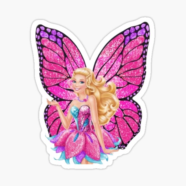 My size butterfly cheap barbie