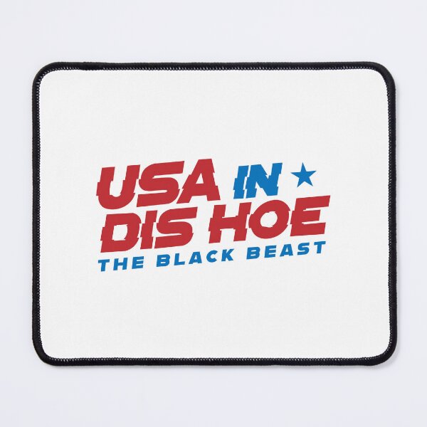 Item preview, Derrick Lewis USA IN DIS HOE The Black Beast designed and sold by BetteHendricks.