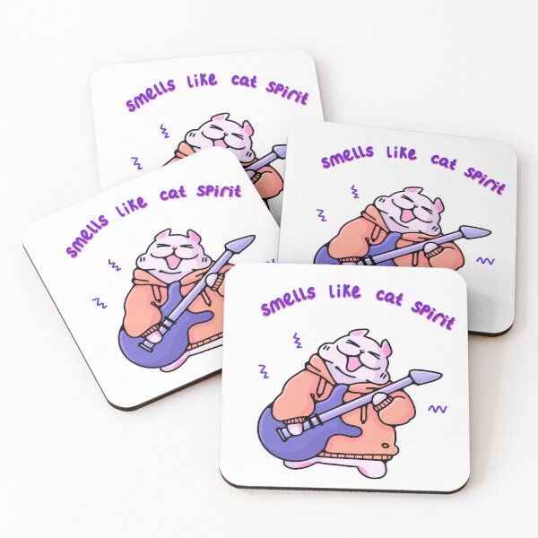 Item preview, Smells like cat spirit  designed and sold by Fruksi.