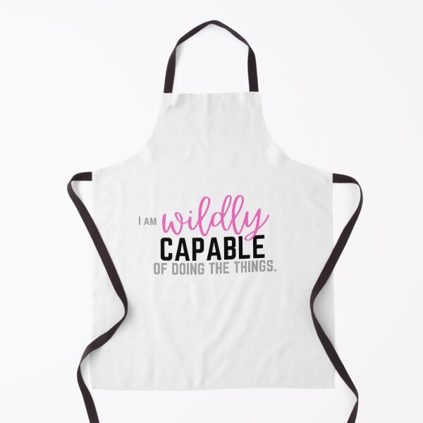 Item preview, I am wildly capable of doing the things - simplicity pink designed and sold by KatieCrommett.