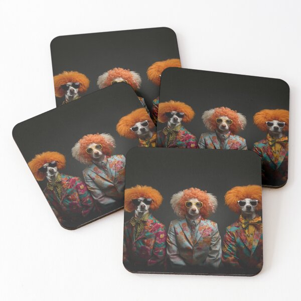 Item preview, Poodle Funk: Retro Chic Canine Trio designed and sold by OneStopPoodle.