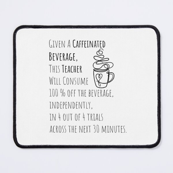 Item preview, Teacher's Caffeine Love: Heart Line Art Tea/Coffee Mug designed and sold by EmeraldeaArt.