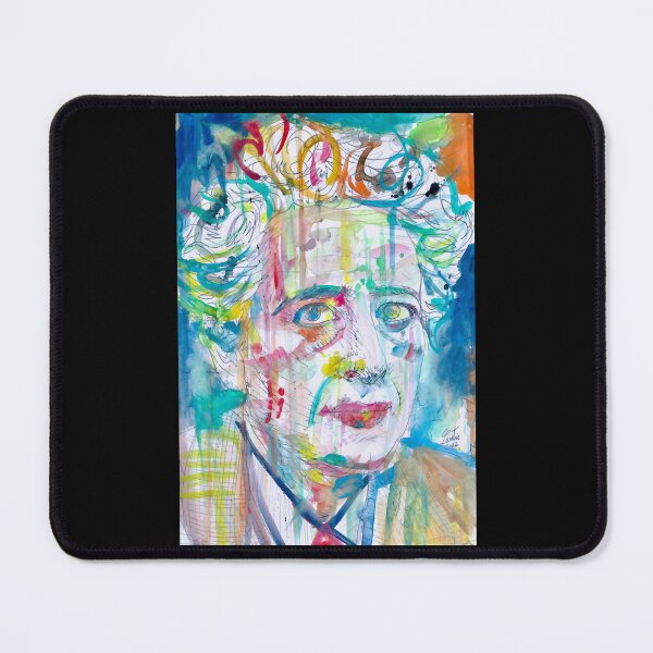 Item preview, HANNAH ARENDT watercolor portrait .2 designed and sold by EdwardSeaton.
