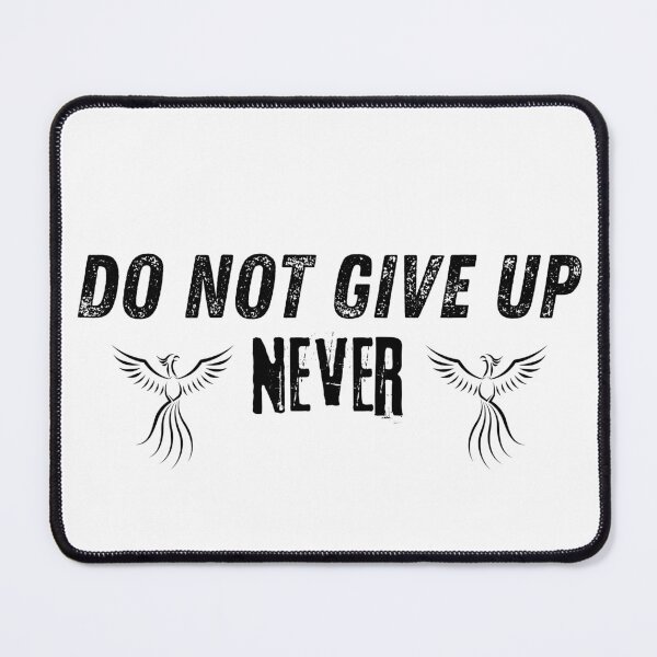 Item preview, Never give up designed and sold by Javidesigner19.