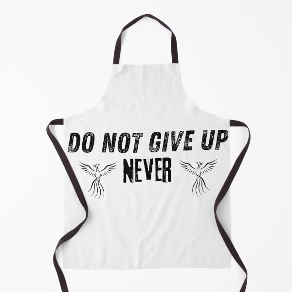 Item preview, Never give up designed and sold by Javidesigner19.