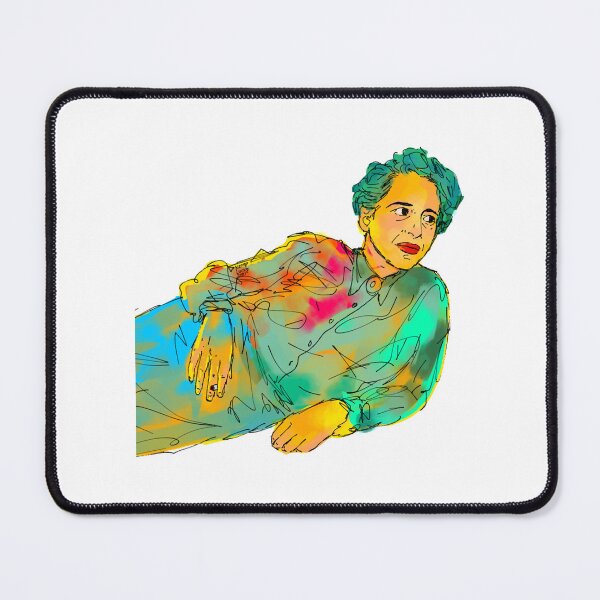 Item preview, Hannah Arendt abstract painting pose designed and sold by EdwardSeaton.