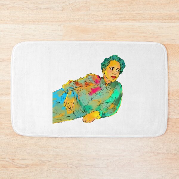 Item preview, Hannah Arendt abstract painting pose designed and sold by EdwardSeaton.