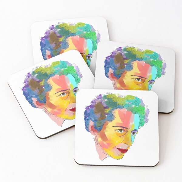 Item preview, Hannah Arendt abstract painting designed and sold by EdwardSeaton.