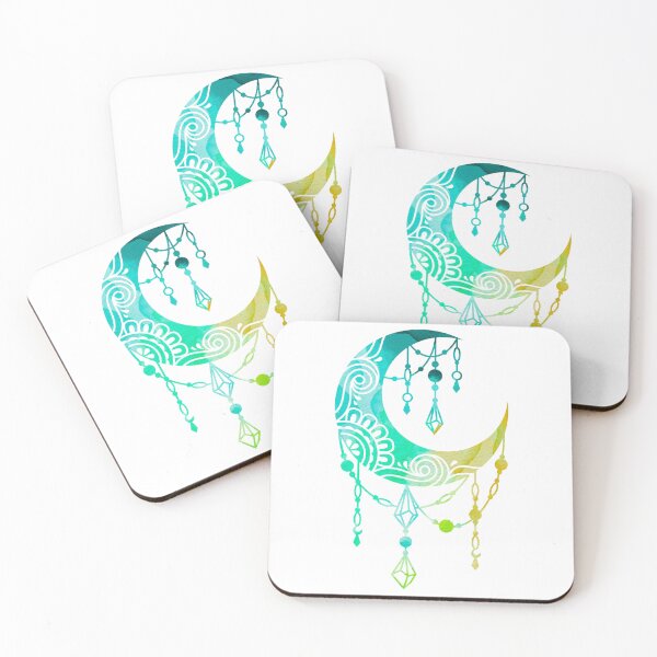 Item preview, Boho Watercolour Moon  designed and sold by Julia McMullen.