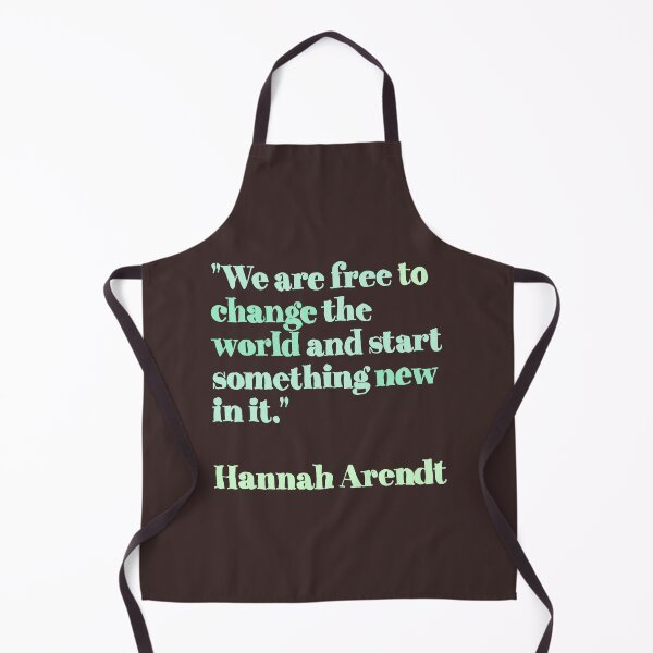 Item preview, Hannah Arendt change quotes green mint designed and sold by EdwardSeaton.
