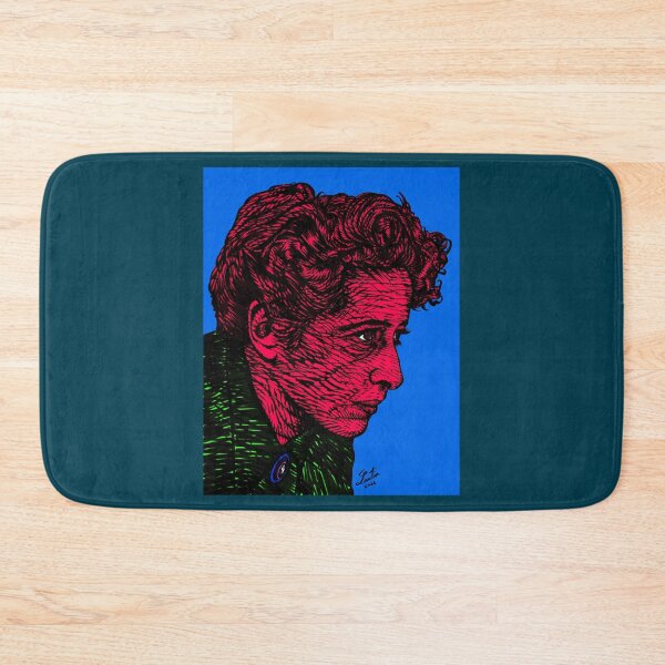 Item preview, HANNAH ARENDT ink and acrylic portrait .1 designed and sold by EdwardSeaton.