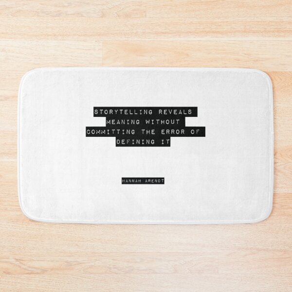 Item preview, Hannah Arendt Quote designed and sold by EdwardSeaton.