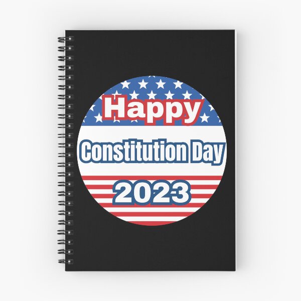 Aperçu de l'œuvre Bonne fête de la Constitution 2023 créée et vendue par ArtisShops.