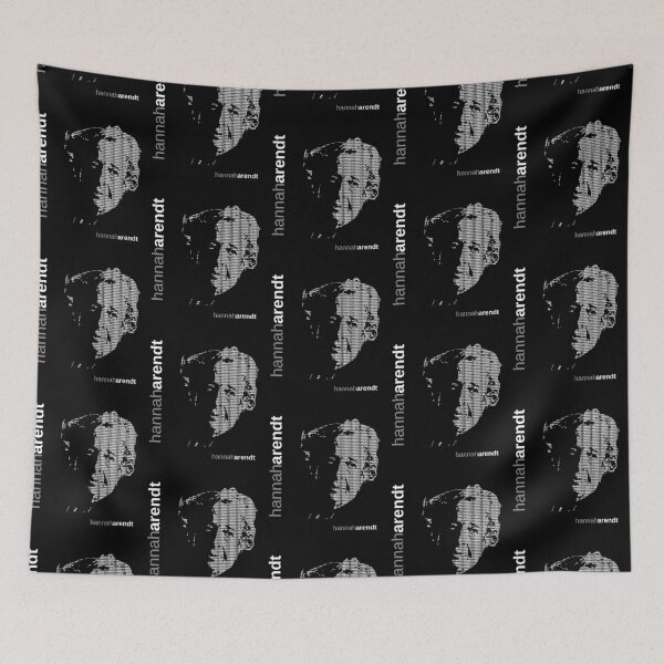 Item preview, Hannah Arendt typographic poster designed and sold by EdwardSeaton.