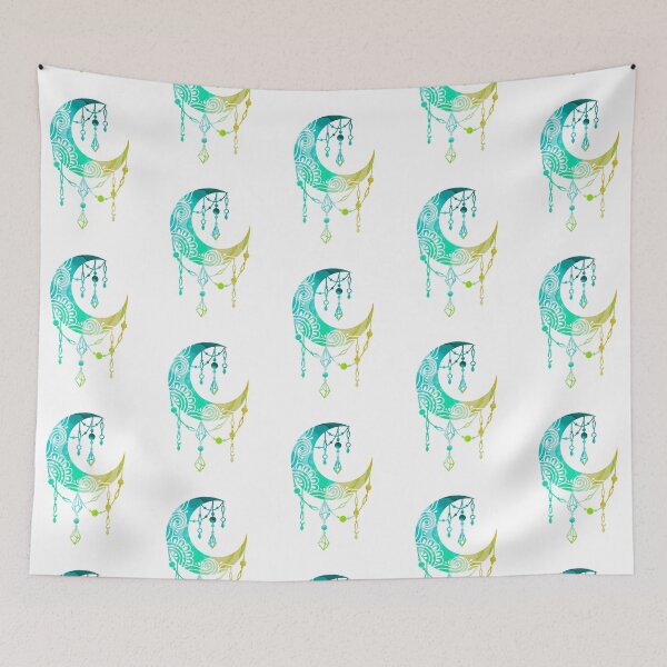 Item preview, Boho Watercolour Moon  designed and sold by Julia McMullen.