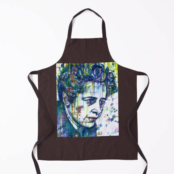 Item preview, HANNAH ARENDT watercolor and ink portrait designed and sold by EdwardSeaton.