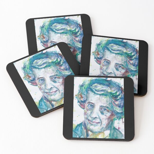 Item preview, HANNAH ARENDT watercolor portrait designed and sold by EdwardSeaton.