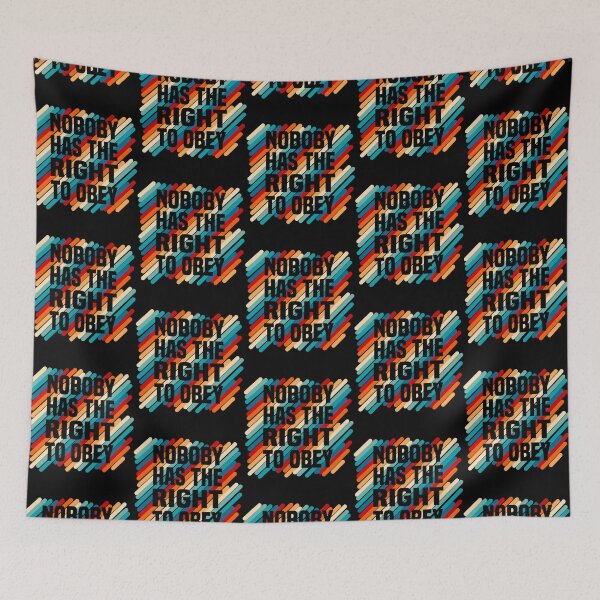Item preview, nobody has the right to obey designed and sold by EdwardSeaton.
