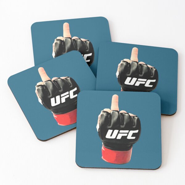 Item preview, UFC gloves Flipping off UFC Red Gloves UFC designed and sold by kbelikpa.