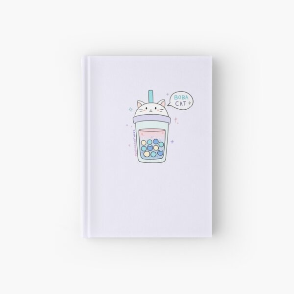 Item preview, Kawaii Boba Cat | Cute cat art | Kawaii neko designed and sold by puddingsartwork.
