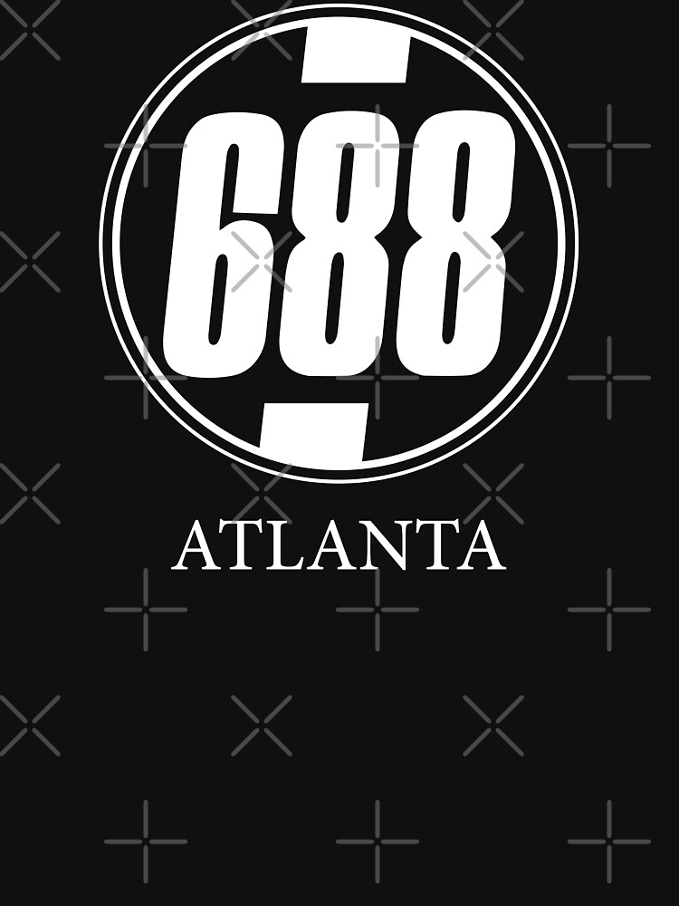 688 Atlanta T-shirt Worn by Josh paul Rudd in Clueless Movie 