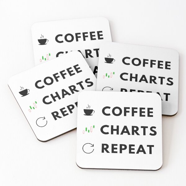 Item preview, Coffee, Charts, repeat, trading and investing designed and sold by NoetherSym.