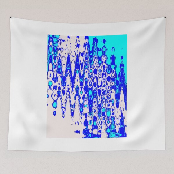 Item preview, Blue and white composition designed and sold by Ivicaartist.