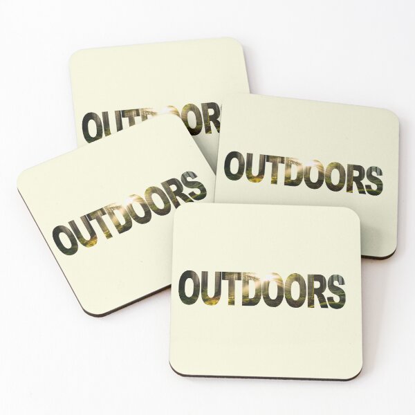 Item preview, Outdoors word - hidden text designed and sold by Art Happens.