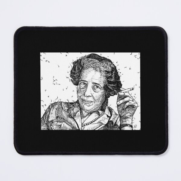 Item preview, HANNAH ARENDT ink portrait .1 designed and sold by BobbyHibbard.