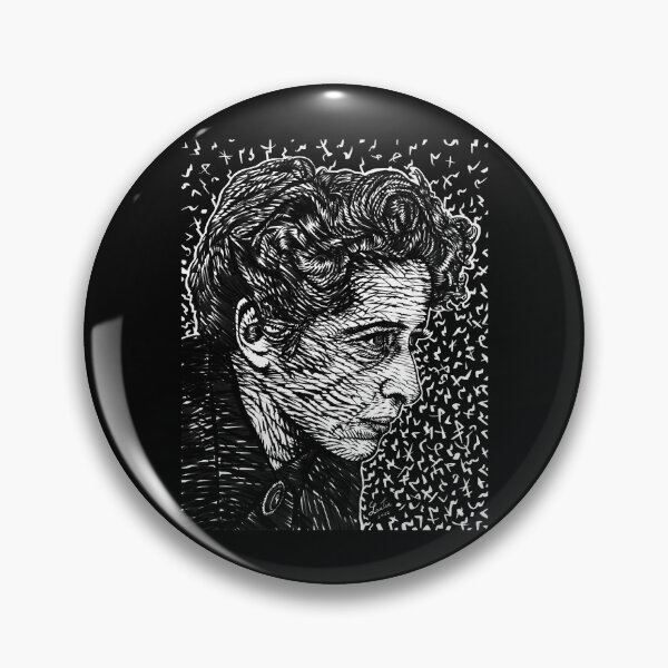 Item preview, HANNAH ARENDT ink portrait .4 designed and sold by BobbyHibbard.