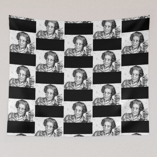 Item preview, HANNAH ARENDT ink portrait .1 designed and sold by BobbyHibbard.
