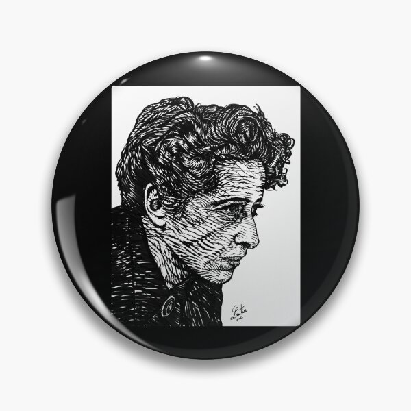 Item preview, HANNAH ARENDT ink portrait .5 designed and sold by BobbyHibbard.