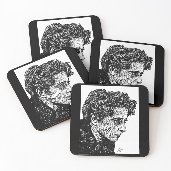 Item preview, HANNAH ARENDT ink portrait .5 designed and sold by BobbyHibbard.