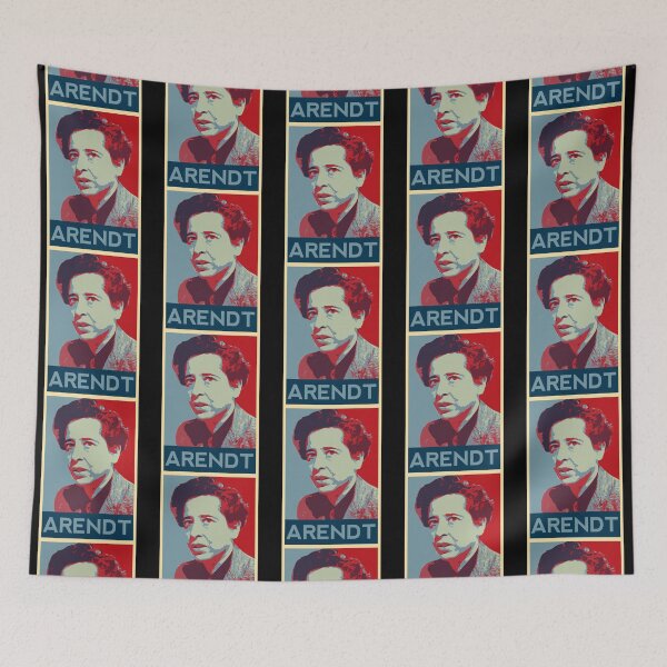 Item preview, Hannah Arendt poster designed and sold by BobbyHibbard.