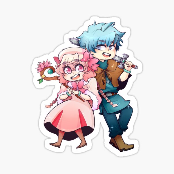 Yama no Susume - Aoi & Kokona Sticker for Sale by itsmedio