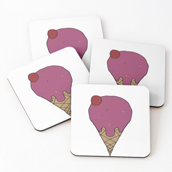 Item preview, Cute ice cream cone (Dark) designed and sold by HAMMY-and-BEANS.