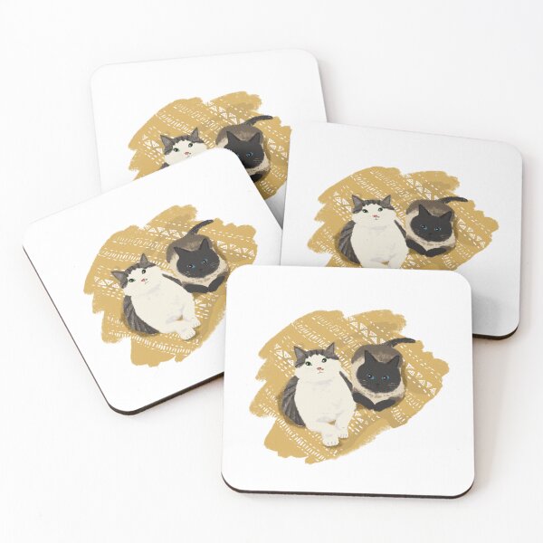 Item preview, Adorable Cat Duo designed and sold by Soobin-Lee.