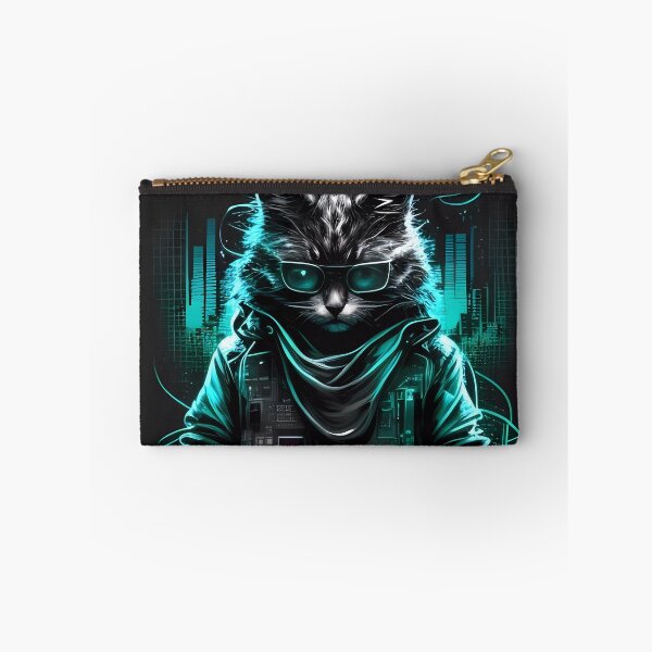 Item preview, “Hacker Meowtrice: The Feline Revolution” designed and sold by Art-Vortex-fr.