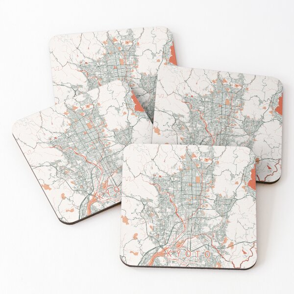 Item preview, Kyoto City Map of Honshu, Japan - Bohemian designed and sold by deMAP.