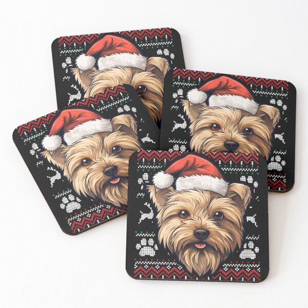 Item preview, Silky Terrier Ugly Sweater Christmas designed and sold by rafaeltto.