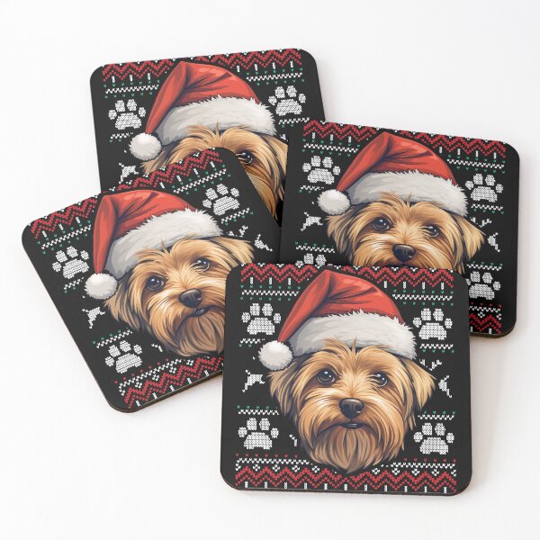 Item preview, Silky Terrier Ugly Sweater Christmas designed and sold by rafaeltto.
