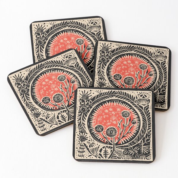 Item preview, Lino Cut Flowers designed and sold by Texterns.