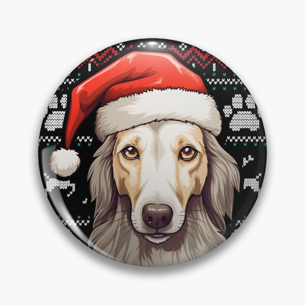 Item preview, Silken Windhound Ugly Sweater Christmas designed and sold by rafaeltto.